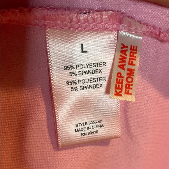 NEW Juicy Couture Pink T-Shirt with Rhinestone Logo - Picture 4 of 9